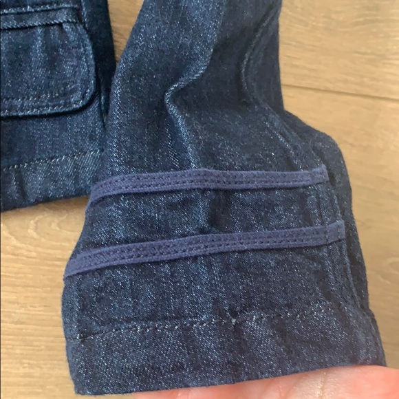 Gap Kids military style Jean jacket L (10) - Picture 4 of 6